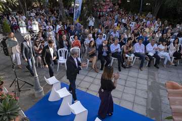 Acto de presentación de Héctor Suárez como candidato a la Alcaldía de Telde/TA.